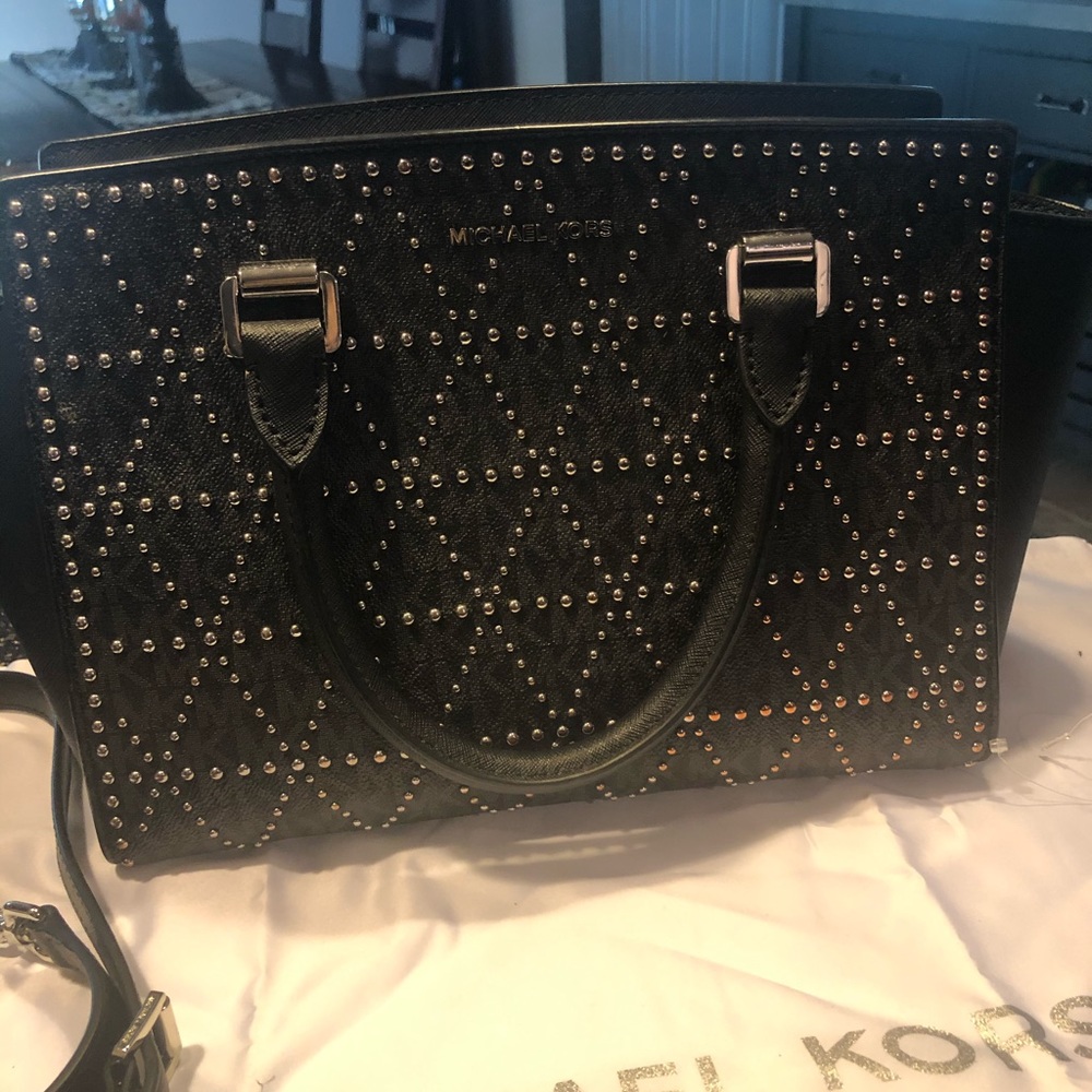 Michael Kors studded handbag